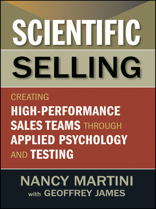Title details for Scientific Selling by Nancy Martini - Available